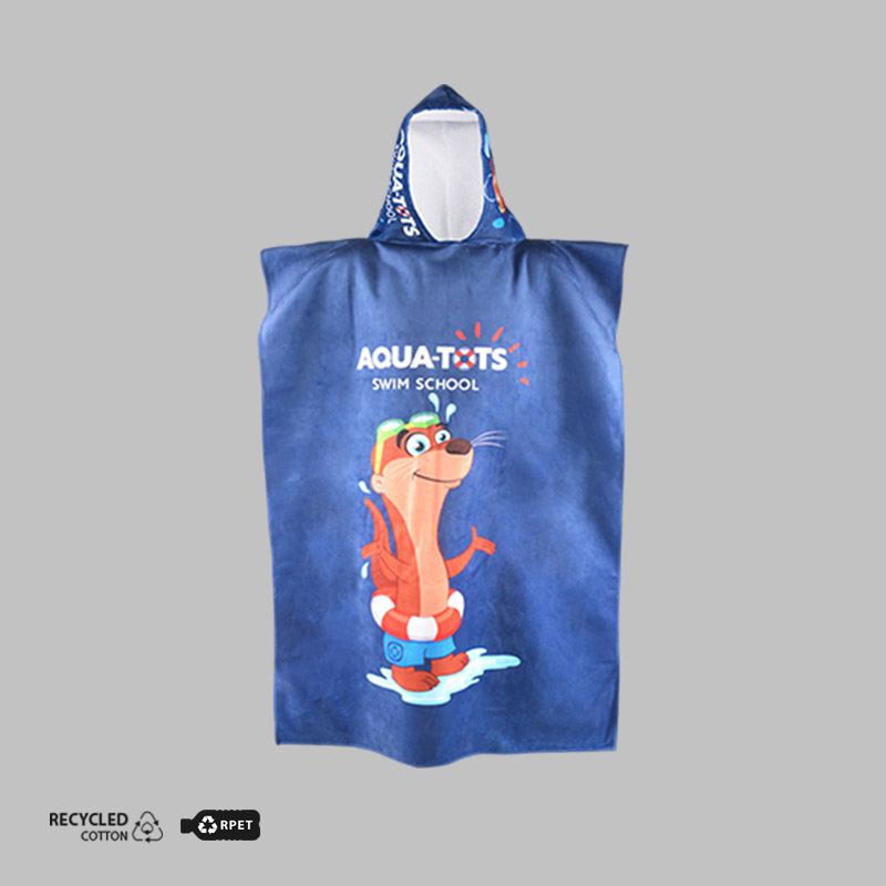 DRA-4954 Maldives Sublimation Printed Adult Poncho/Towel