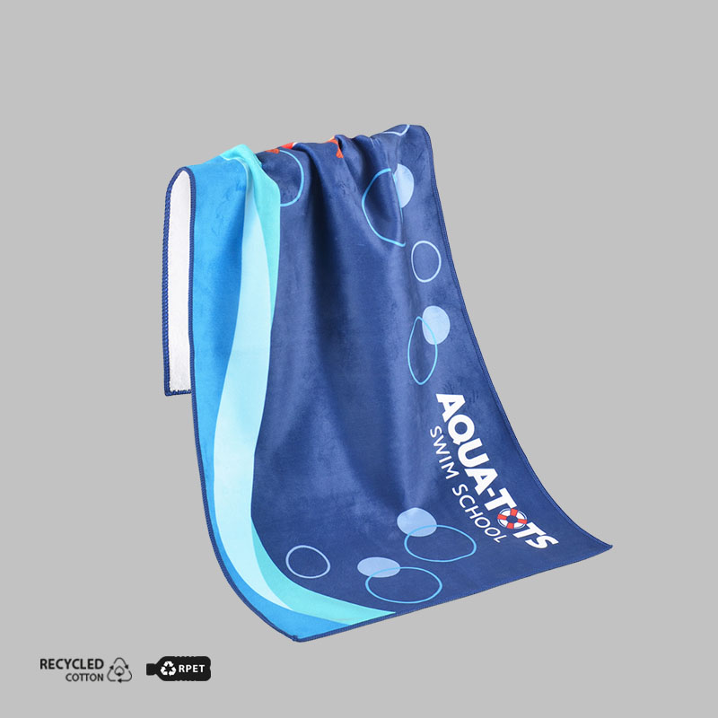 DRA-4951 Santorini Sublimation Printed Towel-40 x 80cm