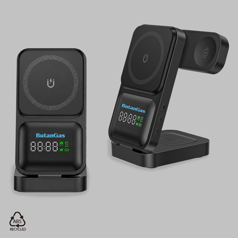 DRD-6342 3-In-1 Foldable 15W Wireless Charger